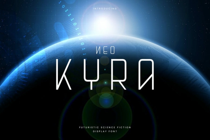 Neo Kyra - Technology Science Font Font Download