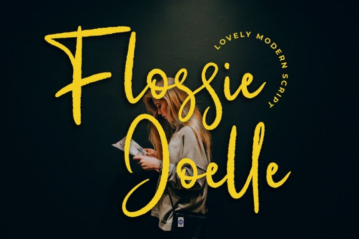 Flossie Joelle Modern Script Font Font Download