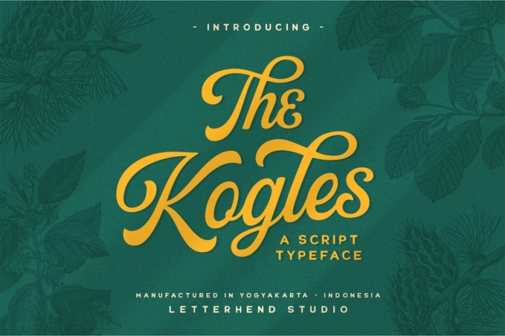 The Kogles Script Typeface Font Download