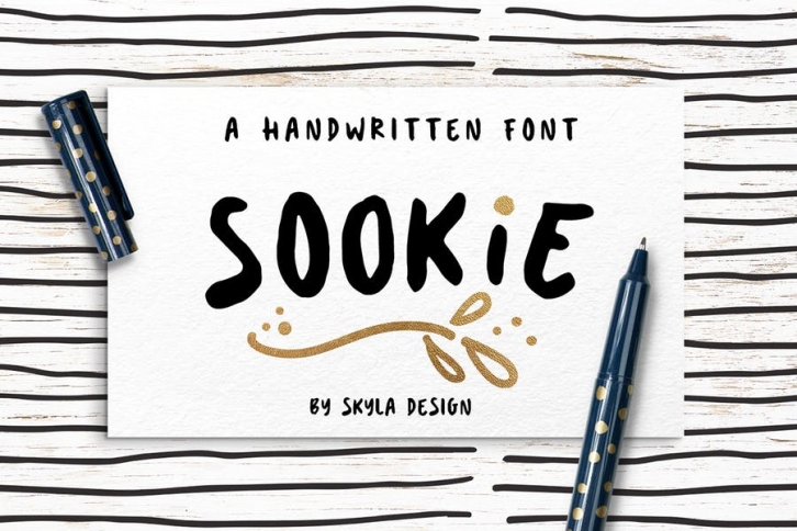 Cute handwritten font, Sookie Font Download