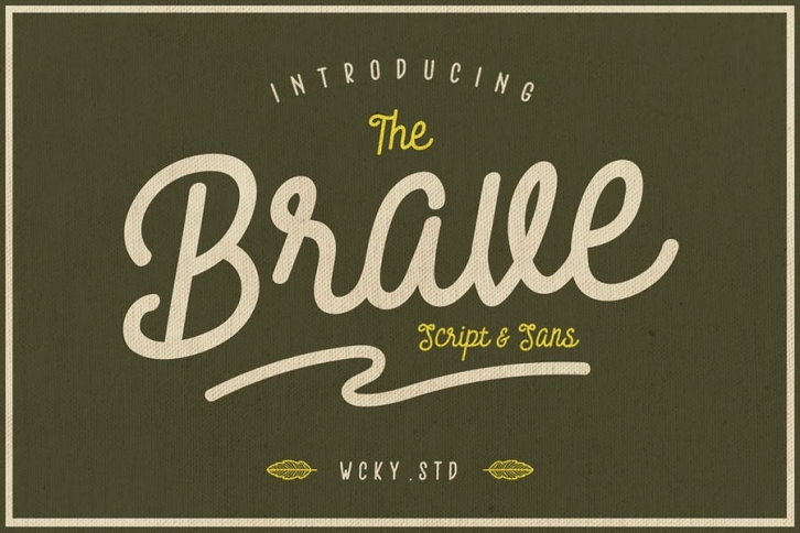 Brave Typeface Font Download