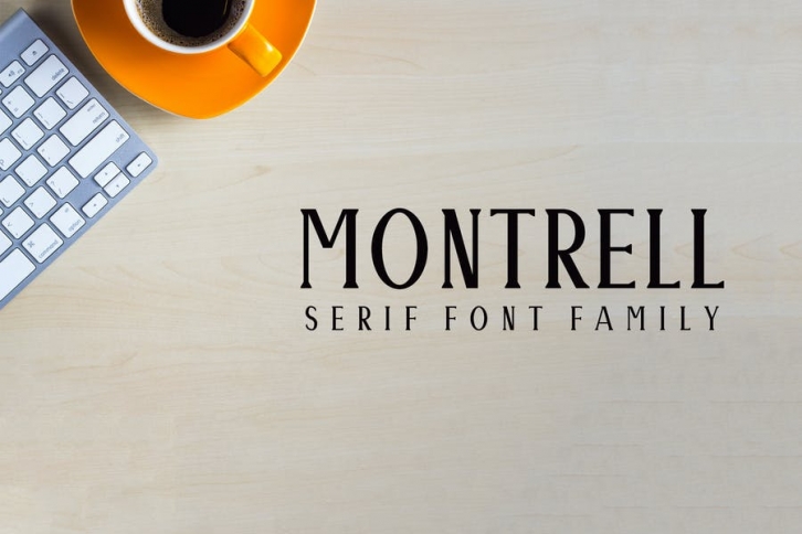 Montrell Serif Font Family Pack Font Download