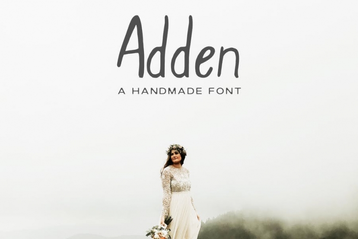Adden Handmade Sans Serif Font Font Download