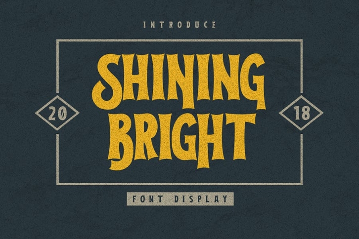 Shining Bright Typeface Font Download