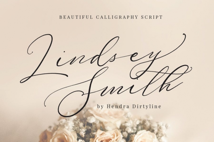 Lindsey Smith Script signature Luxury Font Download