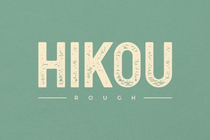 Hikou Rough Font Download