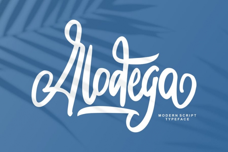 Alodega Modern Script Font Download