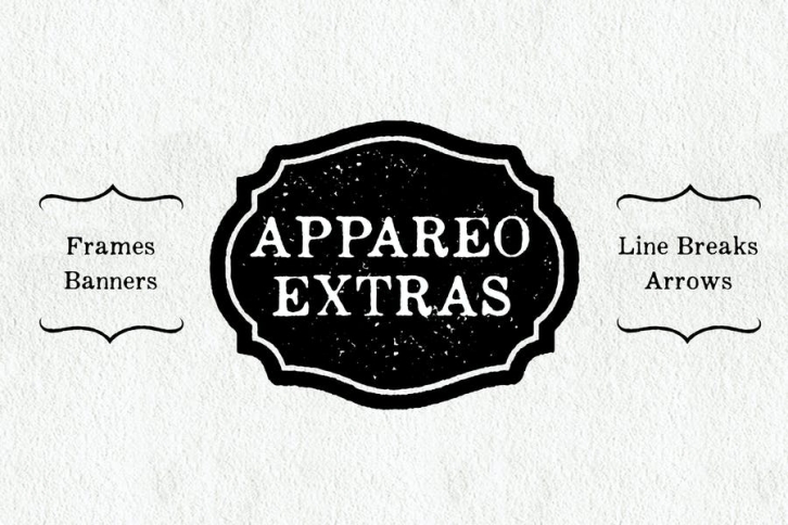 Appareo Extras Font Download