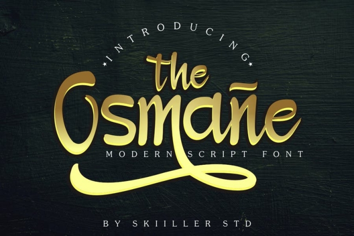 Osmane Script Font Font Download