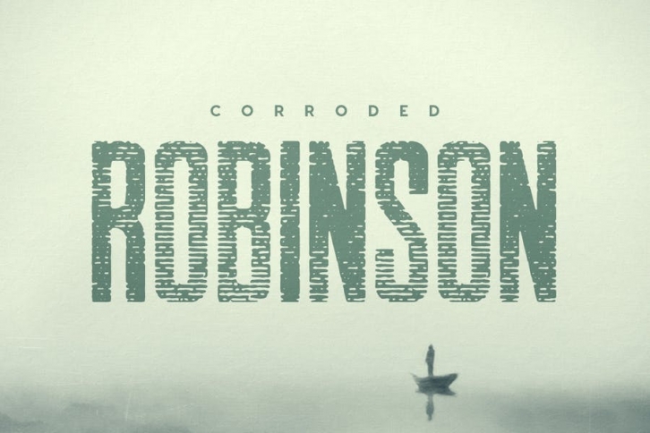 Robinson Corroded Font Download