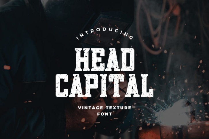 Head Capital Display Font Download