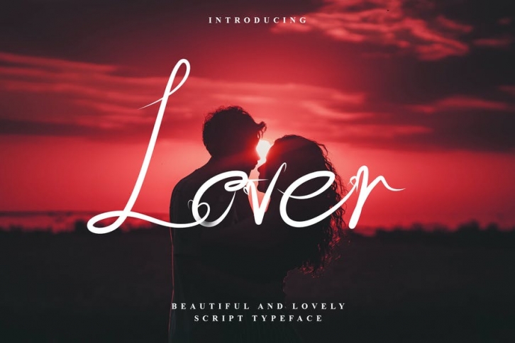Lover - Romantic Valentine Script Font Download