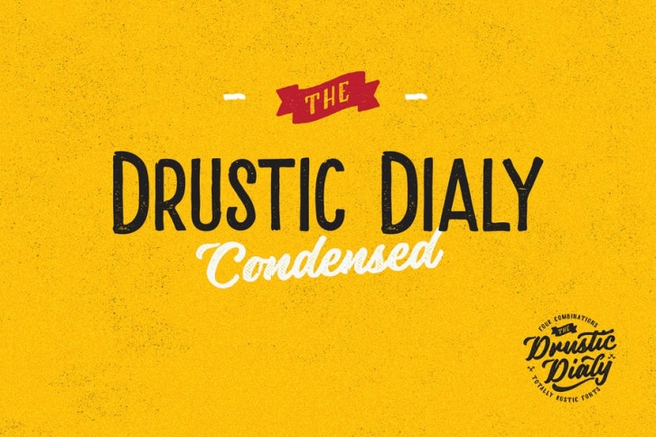 Drustic Dialy Condensed Font Download