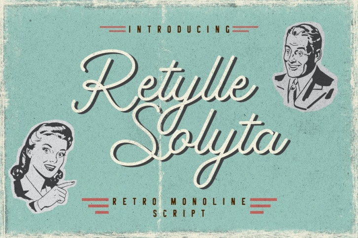 Retylle Solyta Monoline Font Download