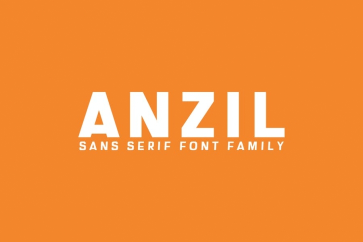 Anzil Sans Serif Font Family Font Download