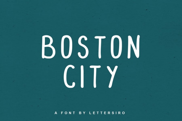 Boston City Font Download