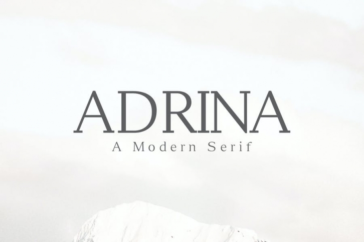 Adrina Modern Serif Font Family Font Download