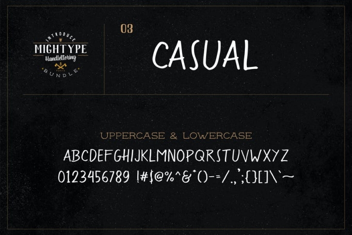 Mightype 03 - Casual Font Download
