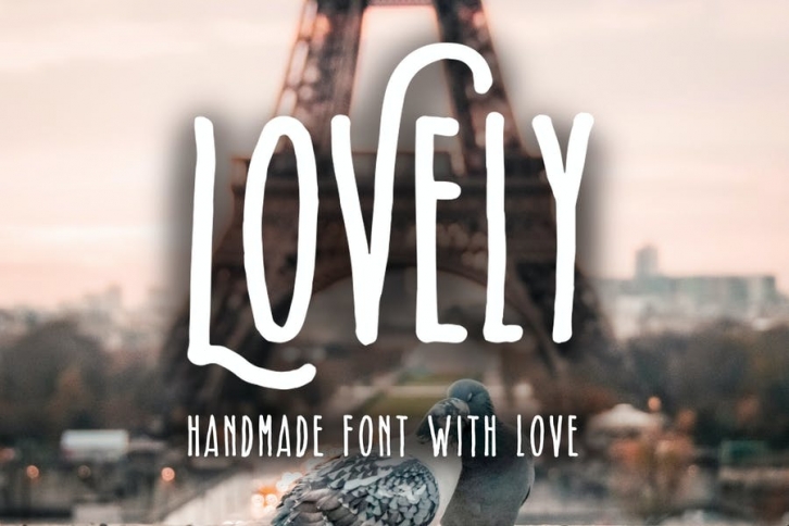 Lovely - Handmade Font With Love Font Download