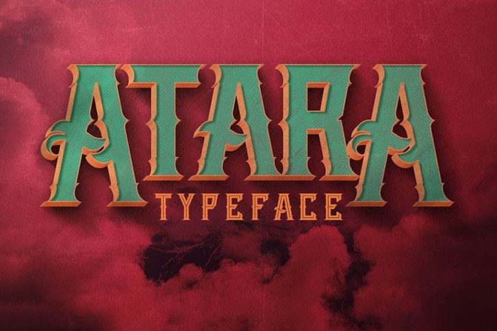 Atara - Vintage Style Font Font Download