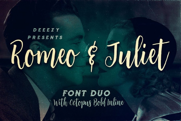 Romeo & Juliet Font Duo Font Download