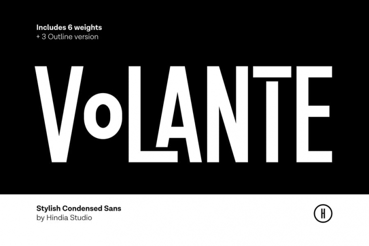 Volante - Condensed Sans Family Font Download