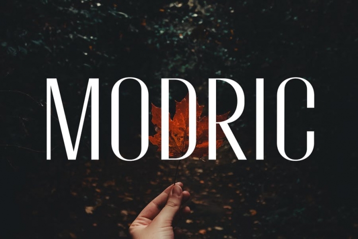 Modric - Condensed Sans Serif Font Download