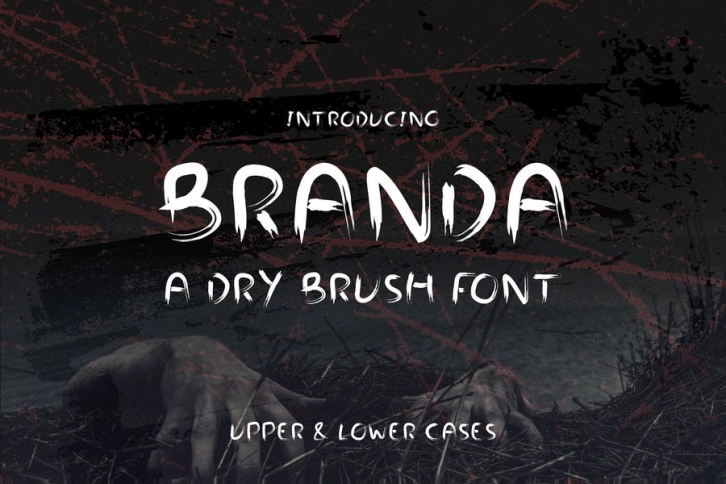 Branda - Dry Brush Web Font Font Download