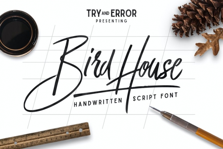 Bird House Script Font Download