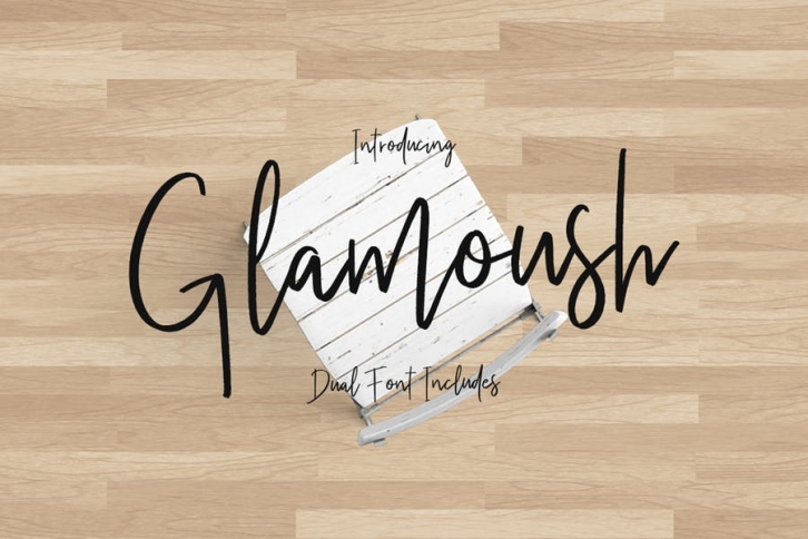 Glamoush Typeface Font Download