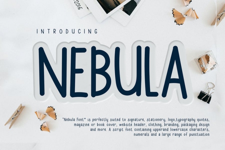 Nebula Casual Handwriting Font Font Download
