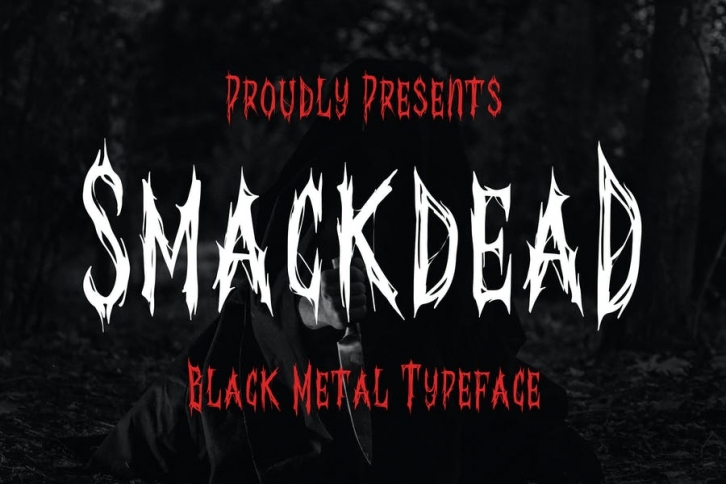 Smackdead - Black Metal Typeface Font Download