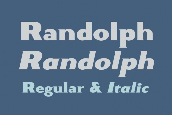 Randolph Font Download