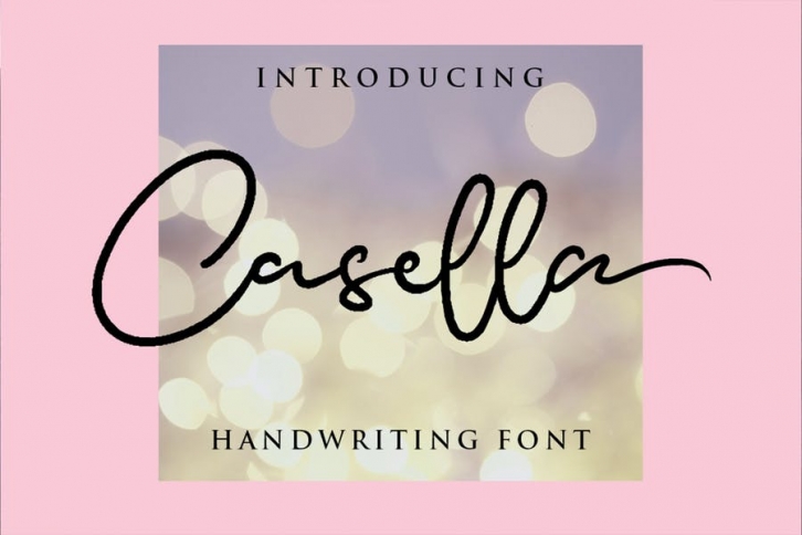 Casella - Beauty Handwriting Font Font Download
