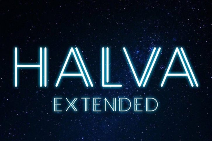 Halva Extended Font Download