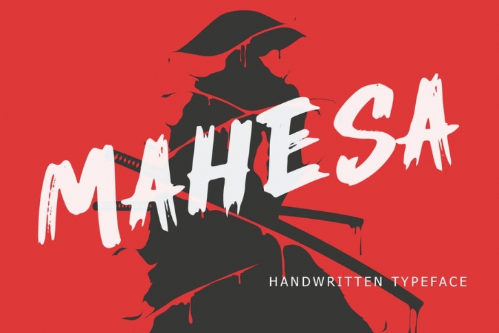 Mahesa Handwritten Brush Font Font Download