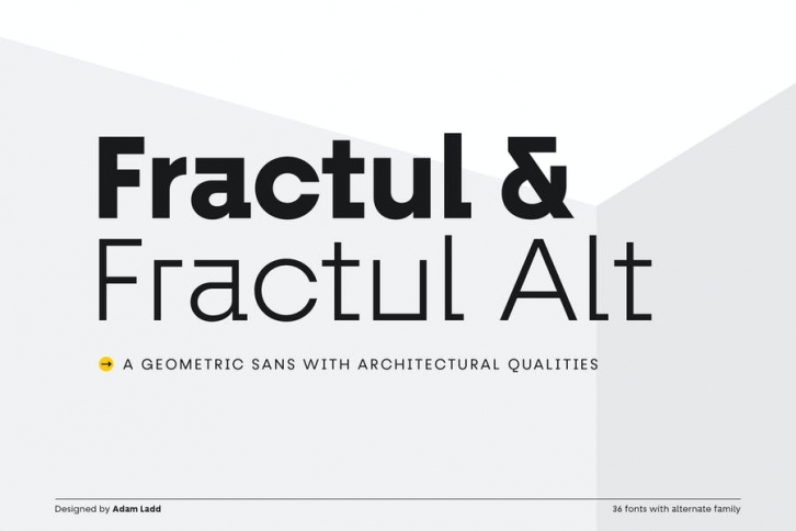 Fractul Font Family Font Download