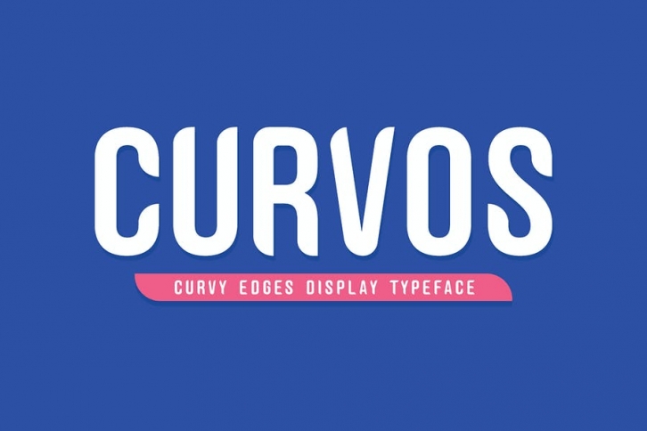 Curvos Display Typeface + Badge Font Download