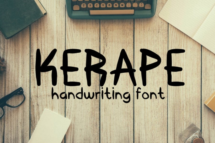 Kerape Handwriting Font Font Download