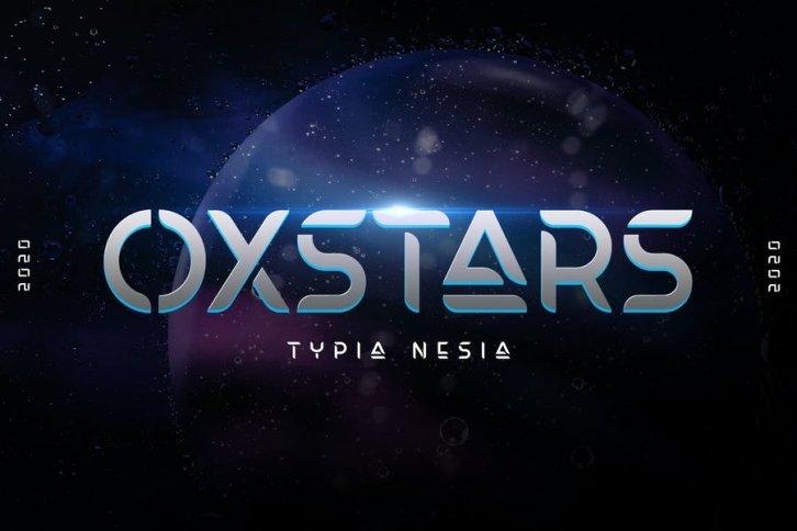 Oxstars - Future Display Font Download