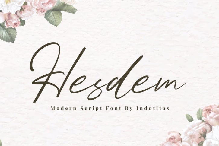 Hesdem Script Font Download