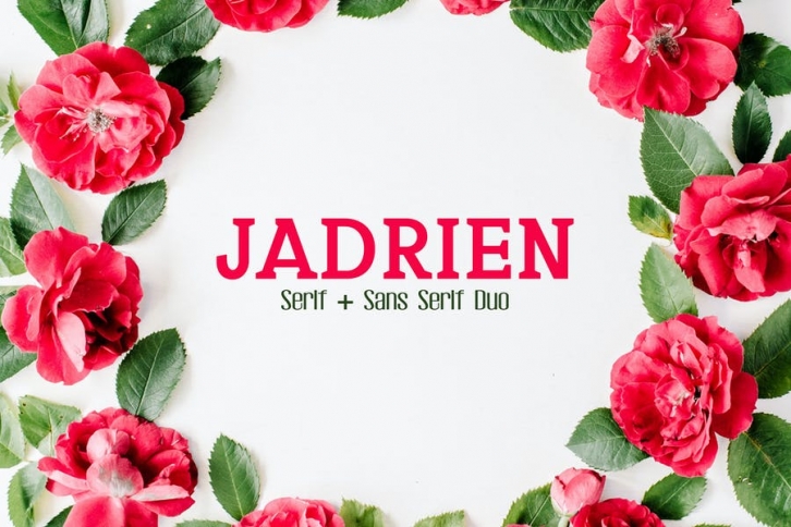 Jadrien Duo Font Pack Font Download