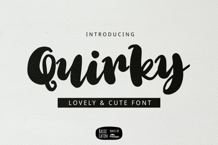 Quirky Font Font Download