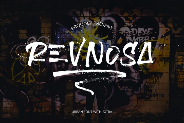 Revnosa Urban Brush Font Font Download