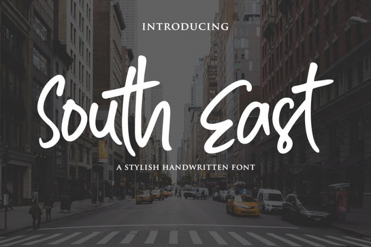 South East - Stylish Handwritten Font Font Download