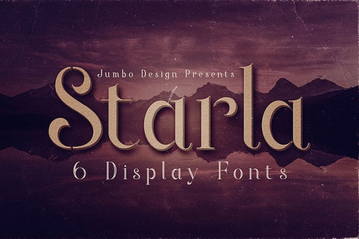 Starla - Display Font Font Download