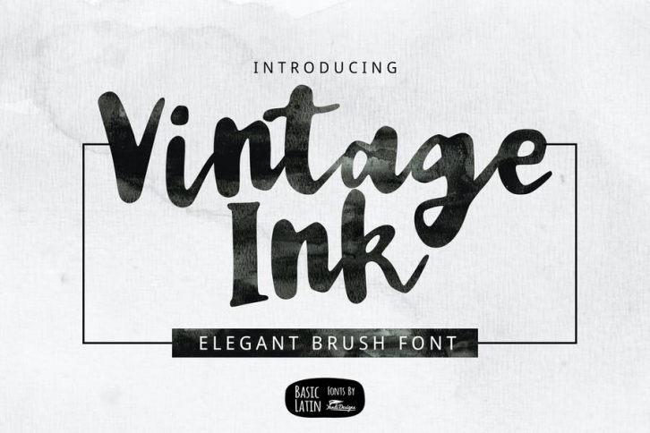 Vintage Ink Font Font Download