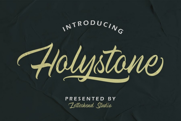 Holystone Script Font Download