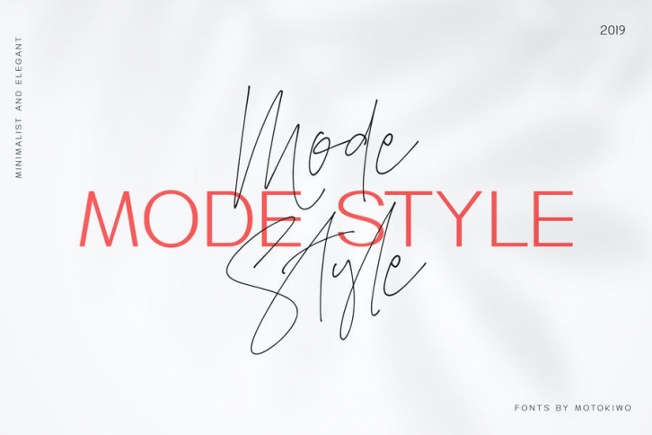 Mode Style - Font Duo Font Download