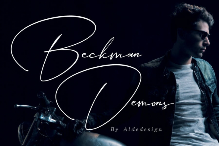 Beckman Demons - Signature Font Font Download